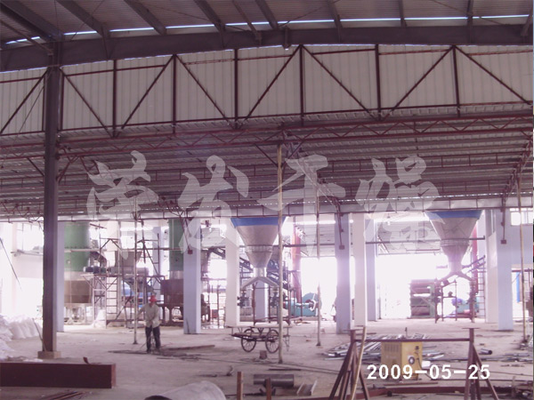 高嶺土閃蒸干燥機(jī)干燥工程項(xiàng)目